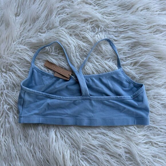 Skims Outdoor Scoop Bralette Denim Size XL - Picture 5 of 7